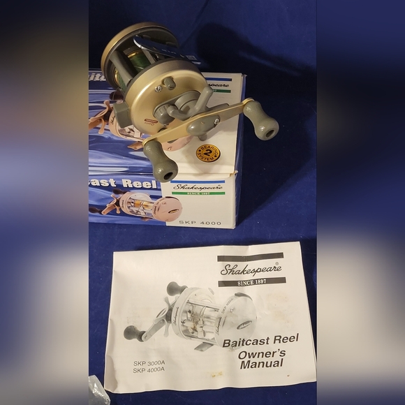 Lightly used Shakespeare Baitcast Reel SKP 4000. - Picture 8 of 9